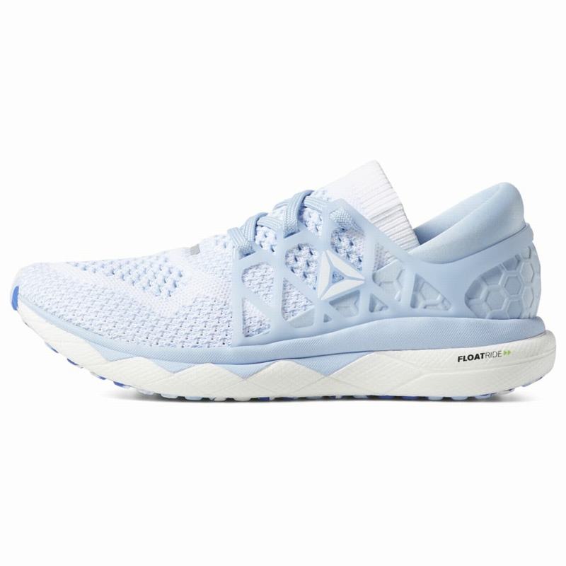Adidasi Alergare Reebok Custom Floatride Run Dama Albastri/Albi Romania UF1788PH